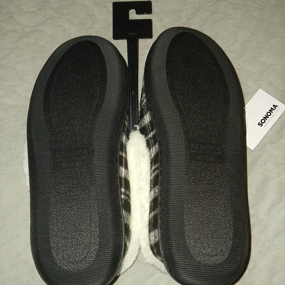 NWT! Sonoma Slippers Sz Medium 7-8 - Picture 9 of 10